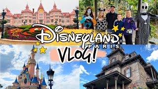 DISNEYLAND PARIS VLOG 2! Rope Drop, Meeting Characters, Drones, Fireworks, Parades & More! 