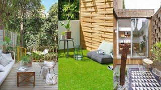 PATIOS PEQUEÑOS MODERNOS 2025 - JARDINES PEQUEÑOS MODERNOS - DECORACIÓN DE PATIOS