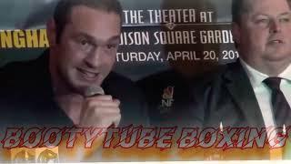 Best of Tyson Fury brilliant trash talk -1