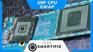 Samsung Galaxy S9 plus CPU Swap data keep |how to repair samsung s9p cpu |how to swap in samsung