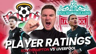 SOUTHAMPTON 1-2 LIVERPOOL | Player Ratings