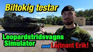 Biltokig testar Leopardstridsvagn!