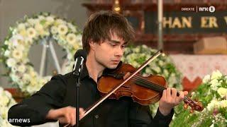 Alexander Rybak: "Slå ring" - from Jahn Teigen's funeral 11.03.20 w/subs