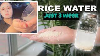 I used RICE WATER for 3 weeks and can’t believe the results | Dr she