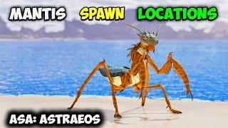 (ASA Astraeos) ALL Mantis & Fasolasuchus Spawn Locations | ARK Survival Ascended