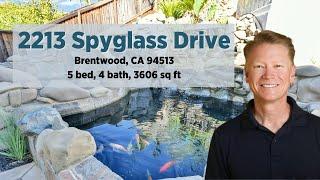 2213 Spyglass Drive, Brentwood, CA 94513 - $1,199,950