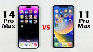 iPhone 14 Pro Max vs iPhone 11 Pro Max SPEED TEST! | WOW 