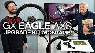 30 Minuten Einbau! SRAM GX Eagle AXS Upgrade Kit 1x12 Schaltgruppen-Montage am MTB Mountainbike