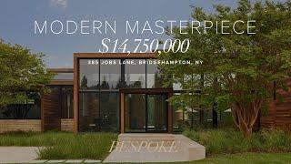 $14,750,000 Hamptons Award-Winning Modern Masterpiece