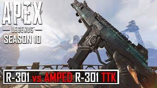 R-301 vs AMPED R-301 TTK Comparison | Apex Legends