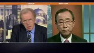 Frost over the world - Ban Ki-Moon- Sept 19, 2008