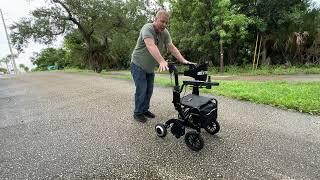 Motorized Walker That Turns Into a Power Wheelchair - The Wheellator