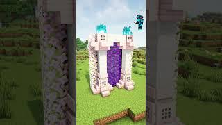 Minecraft Cherry Nether Portal #shorts