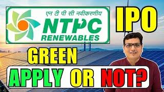 Can NTPC Green Next Multibagger? NTPC Green IPO - Apply or Not?