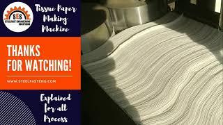 Tissue Paper Making Machine Explained all Process