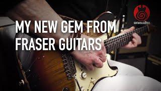 Unboxing and playing my new gem of a guitar from Fraser Guitars  (VSS Sunburst Medium Relic Ash 60s)