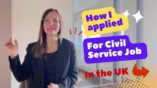 Civil Service Job in UK