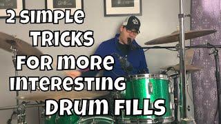 Two simple tricks to make a boring drum fill sound more interesting