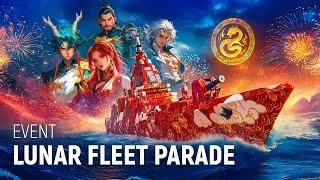 Lunar Fleet Parade in Modern Warships