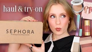 Sephora Sale Haul & Try On (I went a little crazy! )