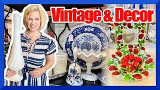 BEST Antique Mall full of HIDDEN GEMS + sweet surprise! DEALS and decor inspiration at KT Antiques!