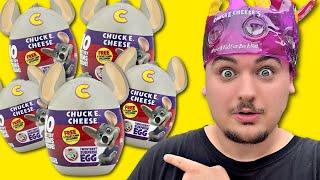 I Bought EVERY Chuck E. Cheese Mystery Egg