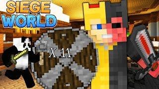 Minecraft - Siege World 2 w/Anci3ntpanda: LEGENDARY! (Raiding Dungeon, Opening War Chest)