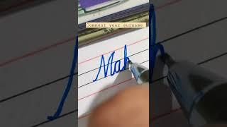 #mahek #name #cursivehandwriting #cursivewriting ##shorts