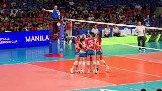 Czechia vs. Vietnam, Women's Volleyball Challenger Cup 2024, Semifinals, July 6, 2024, Manila