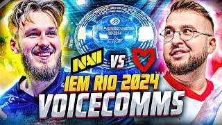 How it Sounds to Win IEM Rio 2024. NAVI Voicecomms vs MOUZ