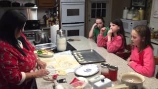 Miss Kay Making Cookies