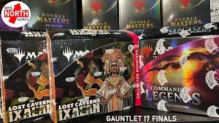 FIRE Ending to Gauntlet 17! Double Masters VIP, Commander Legends, Lost Caverns MTG Opening