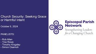 Church Security: Seeking Grace or Harmful Intent