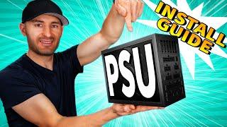 How to Install a Power Supply (PSU) in a PC