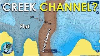 How to Find Fish Year Round Using Creek Channels! Topographic Maps Explained