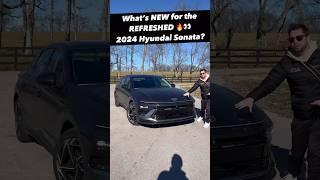 What's NEW for the Refreshed 2024 Hyundai Sonata?? Hint, it's a lot!