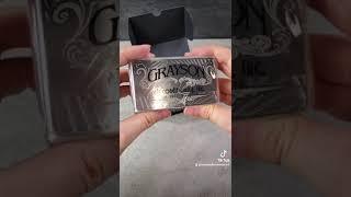 ASMR Unboxing Metal Business Cards #shorts