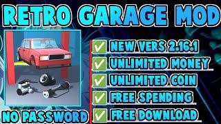 RETRO GARAGE MOD APK TERBARU 2024 NO PASSWORD