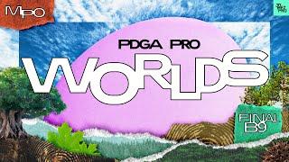 2024 PDGA Pro Worlds | MPO FINALB9 | Robinson, Anttila, Heimburg, Taylor | Jomez Disc Golf