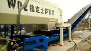 Stabilized Soil Batching Plant ——Test machine scene