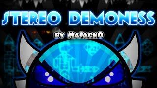 [3rd] STEREO DEMONESS (Insane Demon) By MaJackO 100% Geometry Dash 2.11 PC || Svb-Zero GD