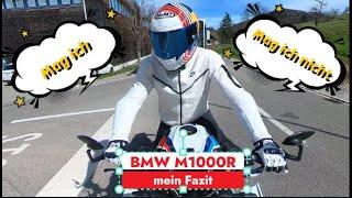 BMW M1000R - mein Fazit nach 1'000 km - was mag ich? was mag ich nicht?