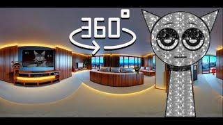 GLITTER SPRUNKI IN A MILLIONAIRE'S HOUSE | CHALLENGE | VR 360° 4K