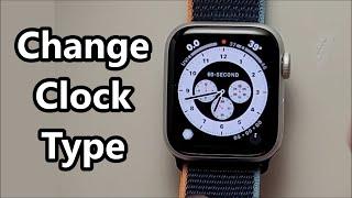 Apple Watch How to Change Clock Face!