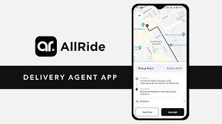 AllRide Delivery Agent App