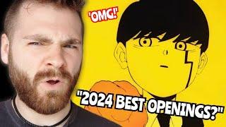 THE *BEST* ANIME OPENINGS OF 2024!!! | REACTION!