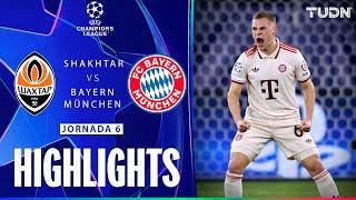 HIGHLIGHTS - Shakhtar vs Bayern München | UEFA Champions League 24/25 | TUDN