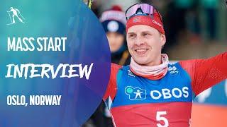 Simen Hegstad KRUEGER | "It's a huge achievement" | Oslo | FIS Cross Country