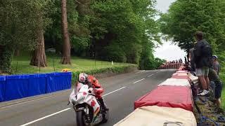 TT 2018 Superbike Race Fan cam