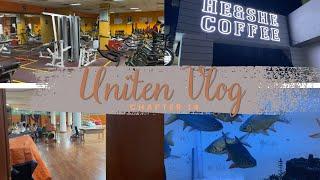 UNITEN vlog #14 Upcoming cafe ️ | Gym | Unknown sound 